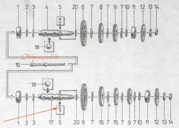 Kugel für Getriebe 4mm (DIN 5401), Simson KR51/2, MS50, S51, S53, S70, S83, SC050, SD50, SR50, SR80
