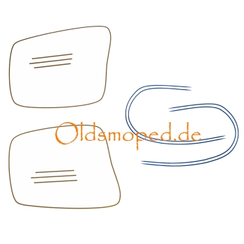 Liniensatz, Linierung (Gold-Blau), MZ ES150