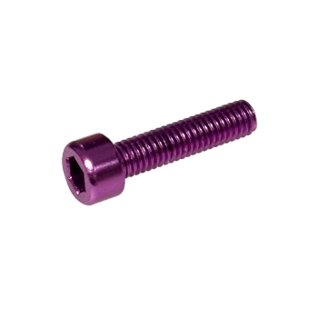 Aluminium ISK Schraube 6x25 (lila), Simson S51, S53, S70, SR50, SR80, KR51/2, MS50