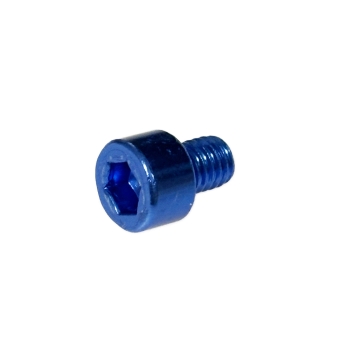 Aluminium ISK Schraube 6x8 (dunkelblau), Simson S51, S53, S70, SR50, SR80, KR51/2, MS50