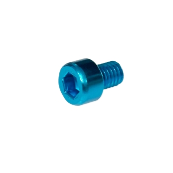 Aluminium ISK Schraube 6x8 (hellblau), Simson S51, S53, S70, SR50, SR80, KR51/2, MS50