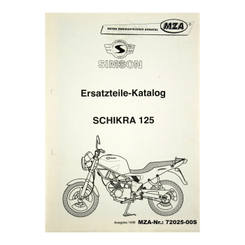 Ersatzteilkatalog, Simson Schikra125