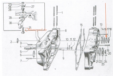 Sicherungsring für Kurbelwelle (47x1,75), Simson S51, S53, S70, SR50, SD50, KR51/2, MS50, E930