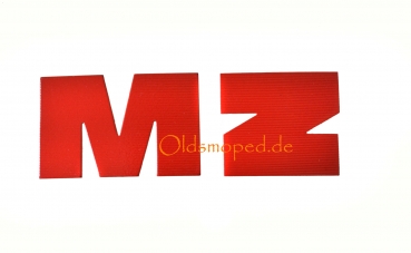 Buchstaben "MZ" (rot), ETZ