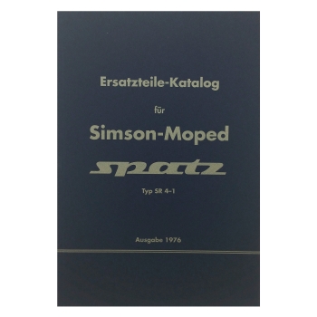 Ersatzteilkatalog, Simson Spatz SR4-1