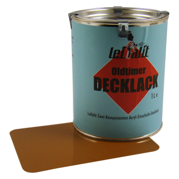 Lackfarbe Leifalit Premium - biberbraun (1 Liter)