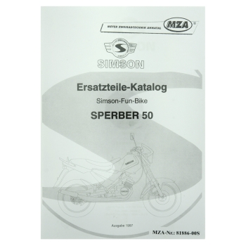 Ersatzteilekatalog, Simson MS50 (Sperber)
