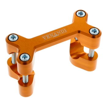 Aluminium CNC-Lenkerklemmung (gold/orange), Simson S50, S51, S70