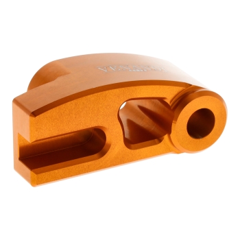 Aluminium CNC-Distanzstück (gold/orange), Simson S51, S50, S53, S70, SR50, KR51, SR4 -