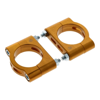 SET CNC-Klemmbrücken (gold/orange), Simson S50, S51, S53, S70, SR50, SR80