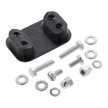 Sockel für Kennzeichenhalterung, Simson S50, S51, S70, KR50, KR51, SR4-