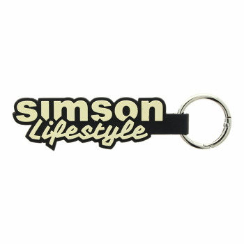 Silikon Schlüsselanhänger "SIMSON Lifestyle"