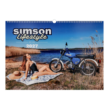SIMSON Lifestyle-Kalender 2027 – Kultklassiker und ihre kreativen Macher im Rampenlicht