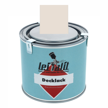 Lackfarbe Leifalit - pastellweiß (0,5 Liter)