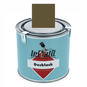 Lackfarbe Leifalit - olivgrün (0,5 Liter)