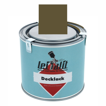 Lackfarbe Leifalit - olivgrün (0,5 Liter)