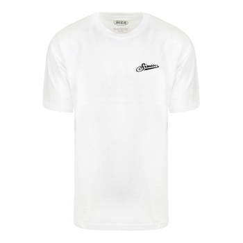 T-Shirt (weiß), Motiv: SIMSON - 100% Baumwolle