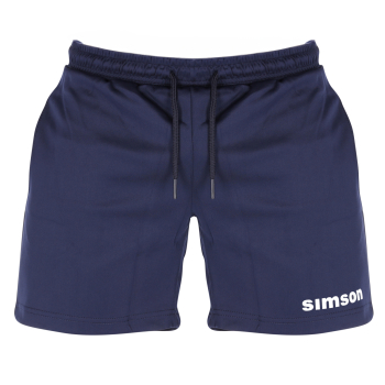 Sporthose kurz, Farbe: navyblau - Motiv: SIMSON