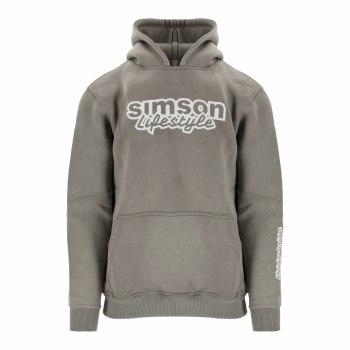Hoodie "SIMSON Lifestyle oversized" (grau)