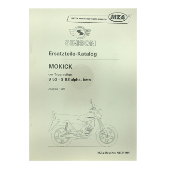 Ersatzteilkatalog, Simson S53, S83