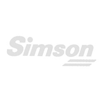 Klebefolie, Aufkleber für Knieblech (Schriftzug), Simson SR50/1 Gamma, SD50