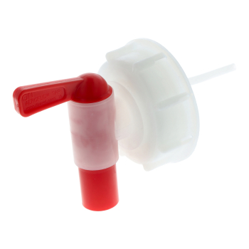 Verschluß mit Auslaufhahn für große Kanister