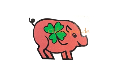 Sticker (Glückbringer), Glücksschwein