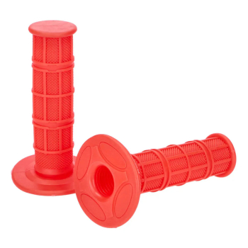 SET Lenkergummis (rot), Grobes Waffelmuster, Simson S50, S51, S53, S70, SR50