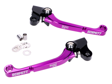 Schmitt Handanker CNC-Handhebel (lila), Simson S50, S51, S53, S70, KR51/2, SR50, SR80