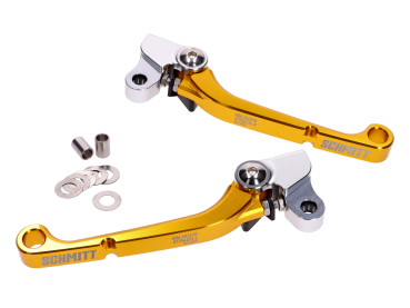 Schmitt Handanker CNC-Handhebel (gold), Simson S50, S51, S53, S70, KR51/2, SR50, SR80