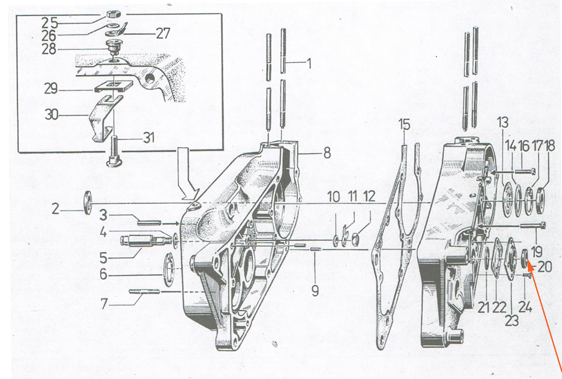 thumbnail image 2 of Pair Brake Shoes + Spring For Simson S50, S51, S53, S70, KR51 Schwalbe – SR4-2, SR50 2 of 6