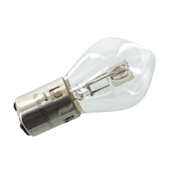 Biluxlampe (BA20d) 6V 15/15W