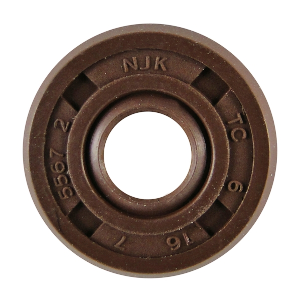 Wellendichtring für Drehzahlmesserantrieb (Braun) 6x16x7, Simson S51, S70