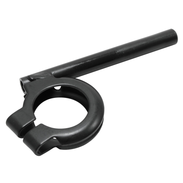 Blinkerträger vorn, Blinkleuchtenträger schwarz (Ø10), M8 Innengewinde, Simson S50, S51, S70