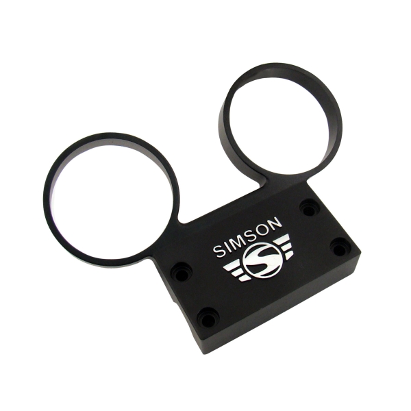 Armaturenträger für Tacho und Drehzahlmesser (schwarz), Simson S51, S70