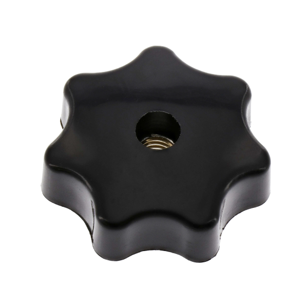 Sterngriffmutter M6 (schwarz), Simson KR51/1, KR51/2, SD 50, SR4-1, SR4-2, SR4-3, SR4-4, SR50, SR80