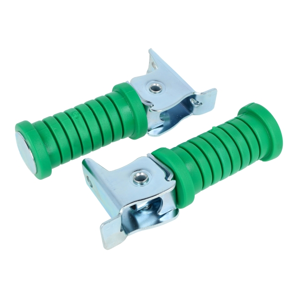 SET Soziusfußrasten (Grün), Simson S50, S51, S53, KR51, S70