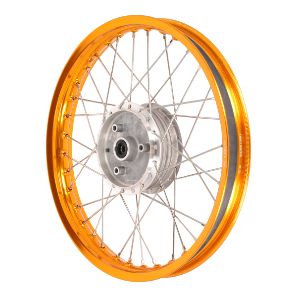Speichenrad, Alufelge (1,6x17) Simson S53, S83, MS50