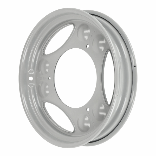Roller-Scheibenrad, Felge 2.10x12 (weißaluminium), Simson SR50, SR80, SD50, SRA25, SRA50