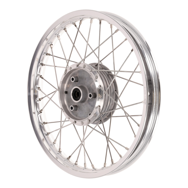 Speichenrad, Alufelge (1,50x16), Simson S50, S51, S53, KR50, KR51, SR4-1, SR4-2, SR4-3, SR4-4