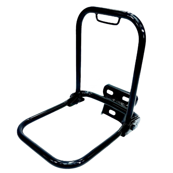 SET Gepäckträger, komplett schwarz (langer Stützbügel), Simson S50, S51, S70
