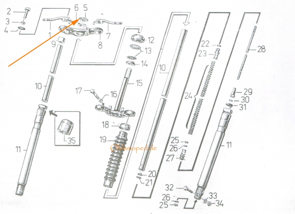 Nutmutter (24x1,5), Simson S50, S51, S70 , S53, S83, SR50, SR80, SD50, MS50