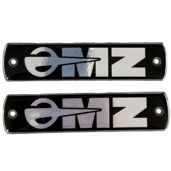 Tankabzeichen mit Normteilen "MZ", ETS125/1, ETS150/1, TS125, TS150, TS250, TS250/1