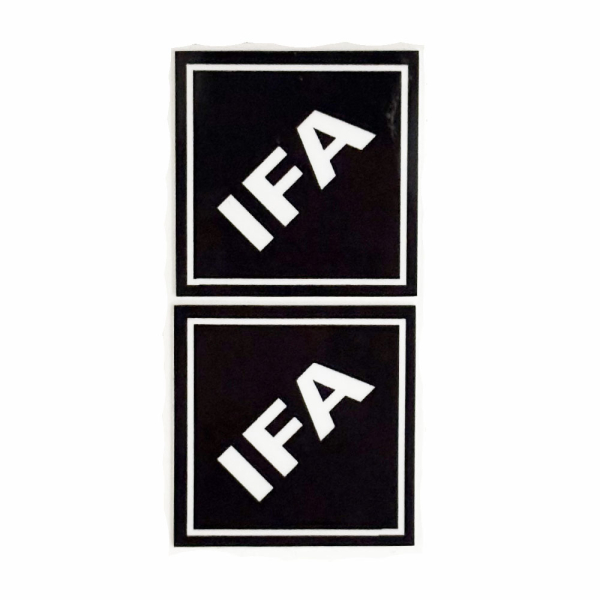 Aufkleber, Klebefolie "IFA"