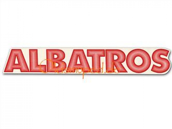 Klebefolie, Aufkleber, Schriftzug "Albatros" (30cm), Simson SD50