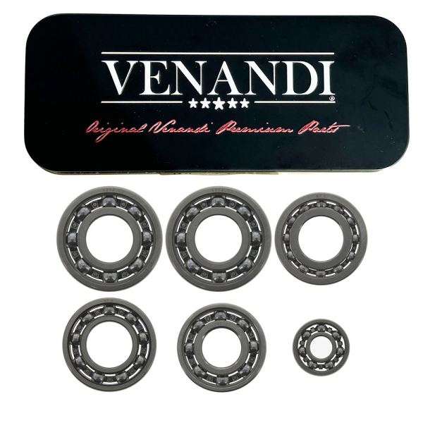 VENANDI Kugellagersatz für Motor, Simson S51, S53, S70, SR50, SR80, KR51/2, MS50