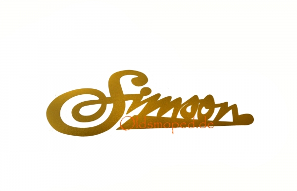 Schriftzug "Simson", KR50 (Aufkleber)