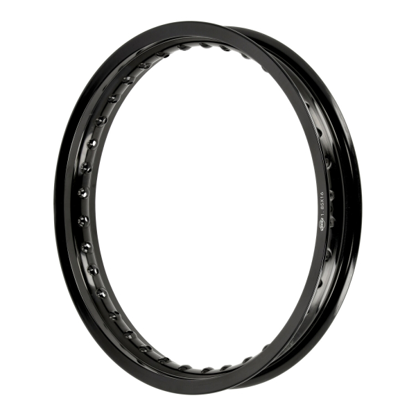 Alufelge 1,85x16 (schwarz), Simson S50, S51, S70, KR51, S53, S83, DUO, SR4-