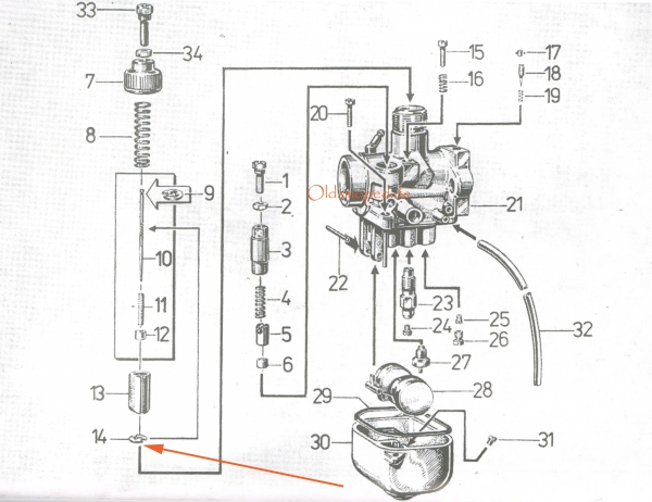 BVF Nadelhalter (16N3), Simson S50, S51, KR51, SR50