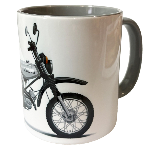 Keramiktasse, Simson S51 Enduro
